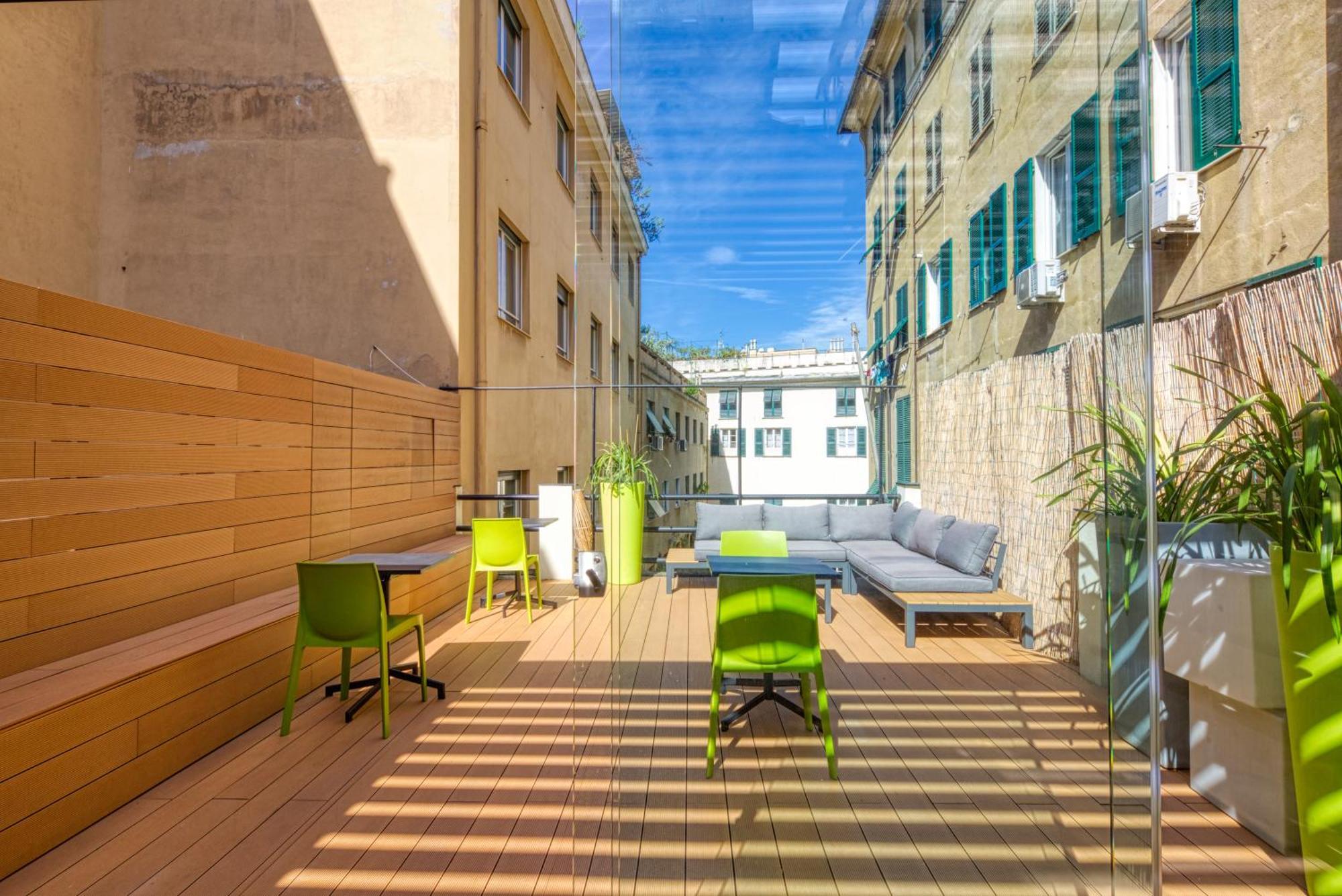 Hotel Doria Genoa Bagian luar foto
